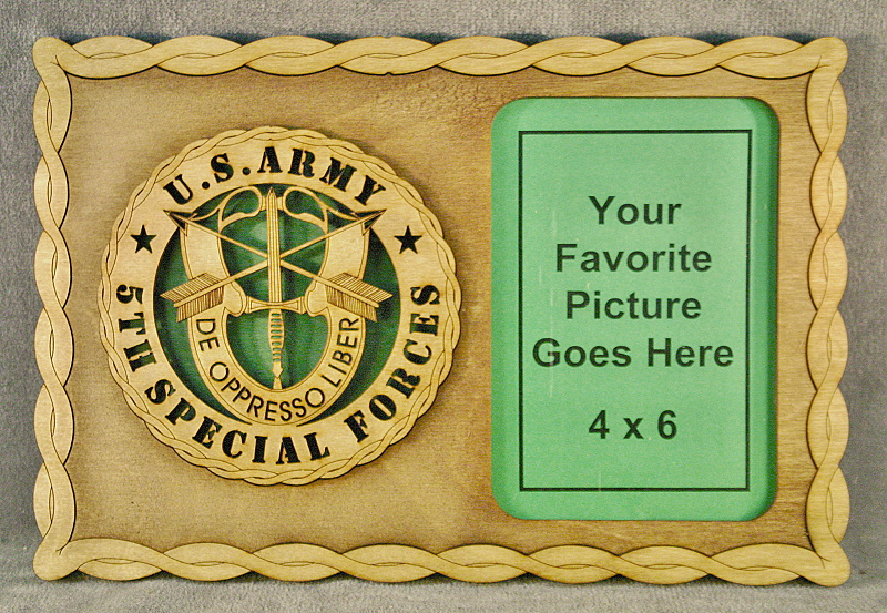 5th Special Forces Picture Frame